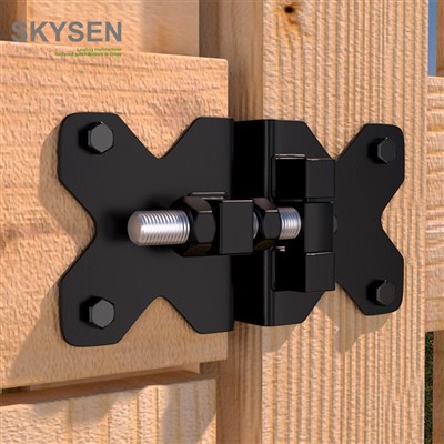 आउटडोर लकड़ी के गेट टिका