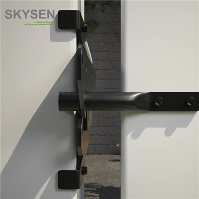 विनाइल गेट कुंडी सफेद